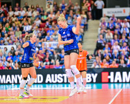 Mit 16 und 13 Punkten gegen Aachen stark gespielt: Pauline Martin und Eleanor Holthaus - Foto: Jens Körner - Bildermacher Sport